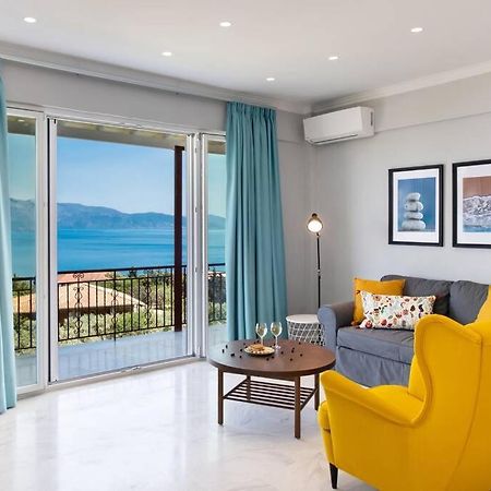 דירות 2Br House In Nikiana With Stunning Sea View מראה חיצוני תמונה