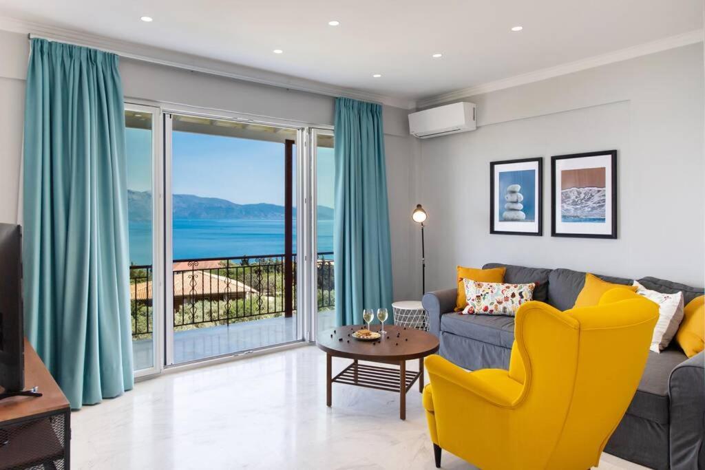 דירות 2Br House In Nikiana With Stunning Sea View מראה חיצוני תמונה