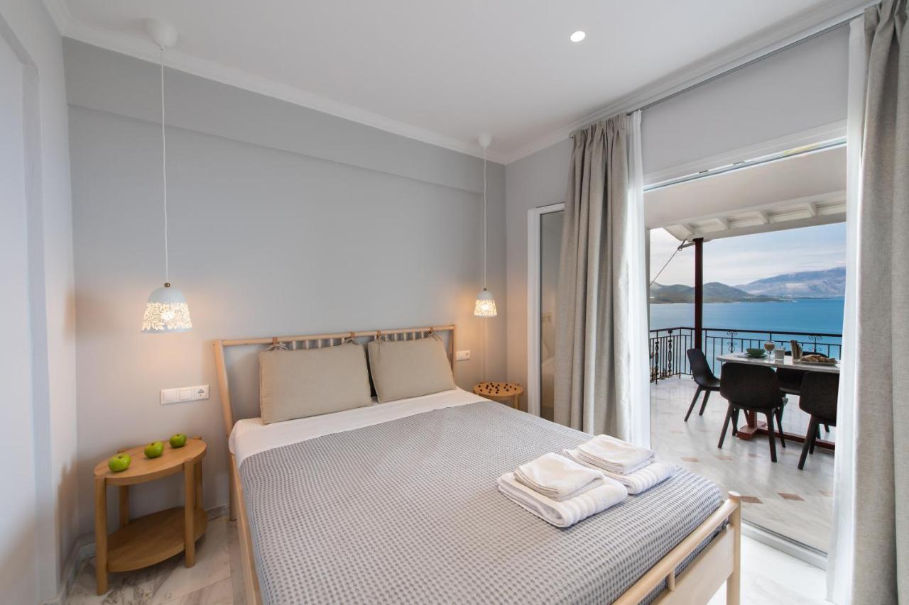 דירות 2Br House In Nikiana With Stunning Sea View מראה חיצוני תמונה